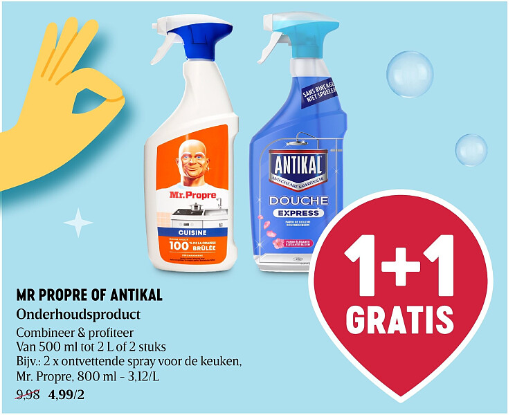 MR PROPRE OF ANTIKAL Onderhoudsproduct