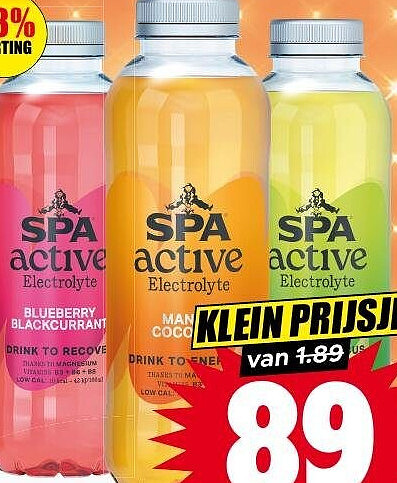 Spa Active, fles 500 ml