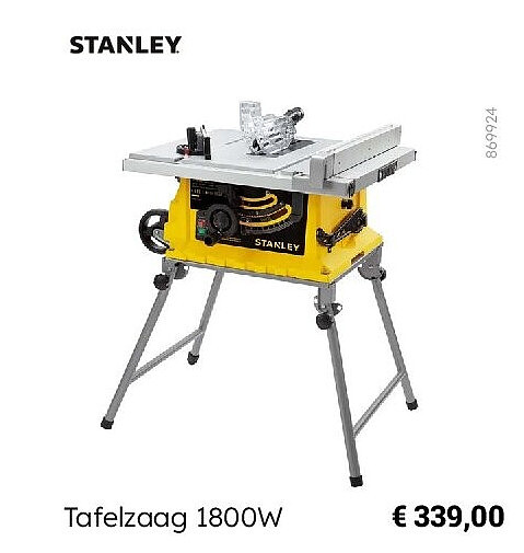 Tafelzaag 1800W