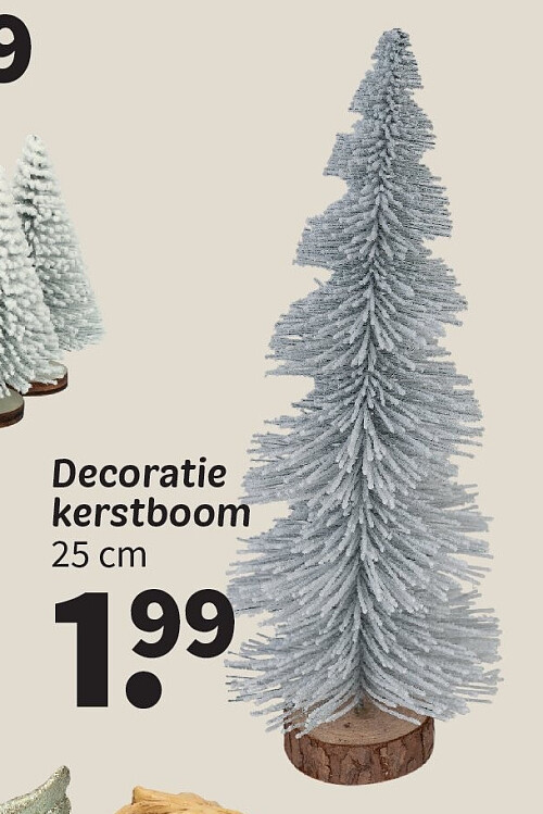 Decoratie kerstboom 25 cm