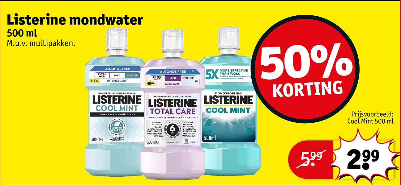Listerine mondwater