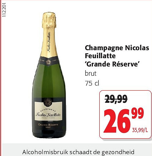 Champagne Nicolas Feuillatte ‘Grande Réserve’