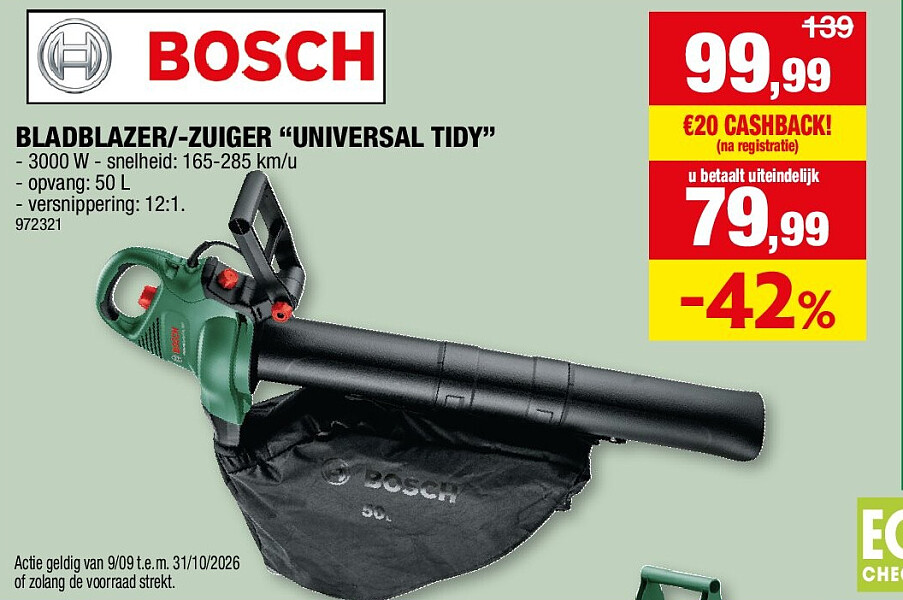 BLADBLAZER/-ZUIGER “UNIVERSAL TIDY”