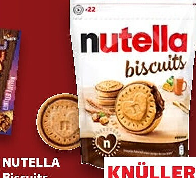 NUTELLA biscuits