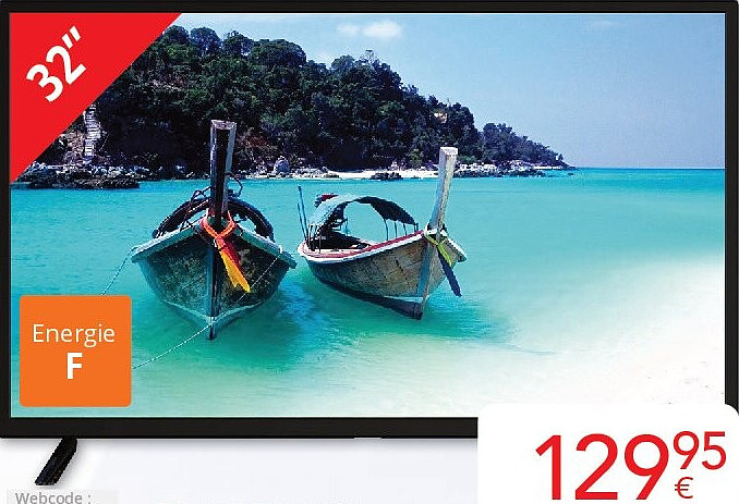 LED TV HD ready 32’’/81 cm U32HAA11