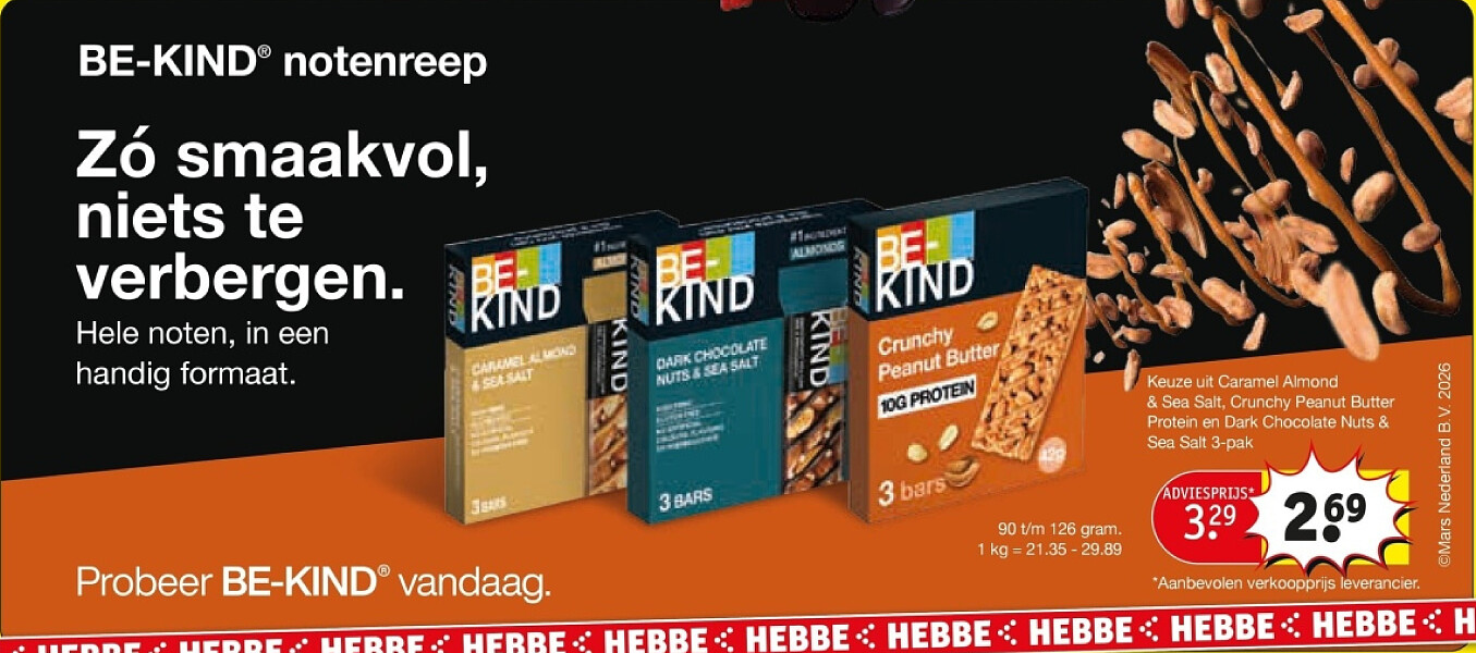 Keuze uit Caramel Almond & Sea Salt, Crunchy Peanut Butter Protein en Dark Chocolate Nuts & Sea Salt 3-pak
