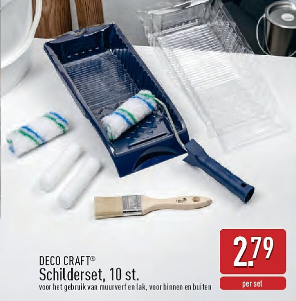 Schilderset, 10st.
