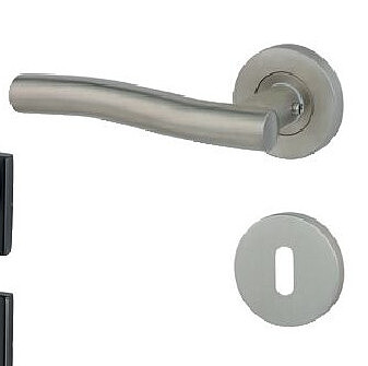 Novidade deurkruk set Derby inox
