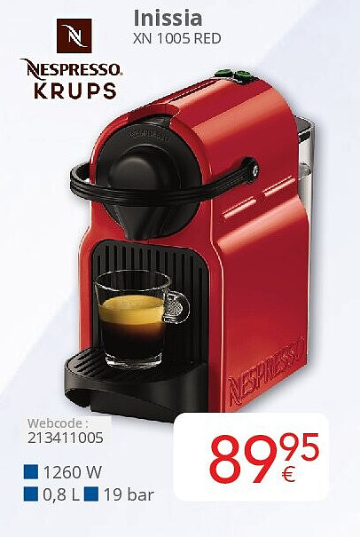Inissia XN 1005 RED