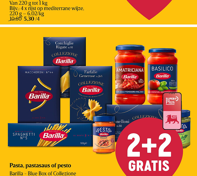 Pasta, pastasaus of pesto