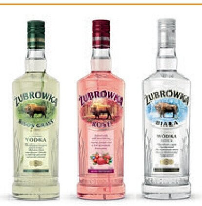 Żubrówka Bison Grass / Rosé / Biała 70 cl