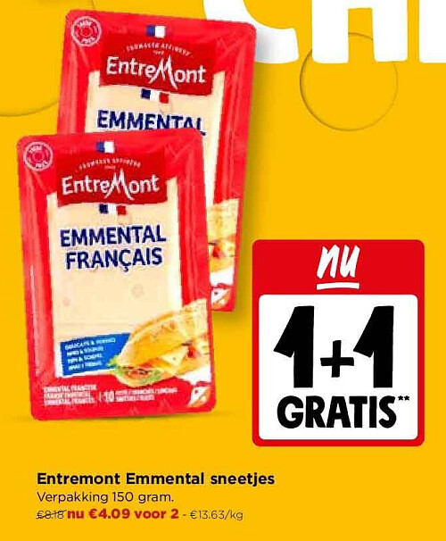 Entremont Emmental sneetjes