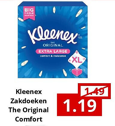 Kleenex Zakdoeken The Original Comfort