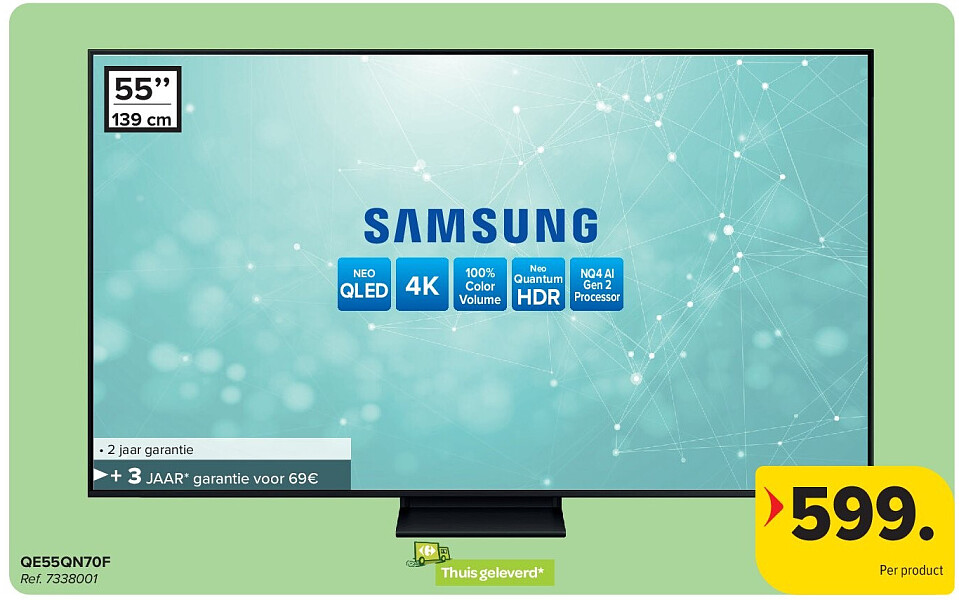 SAMSUNG QE55QN70F QLED TV