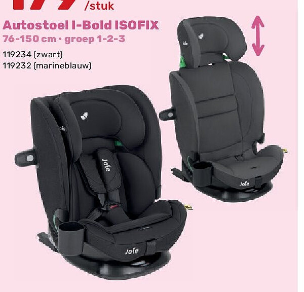 Autostoel I-Bold ISOFIX