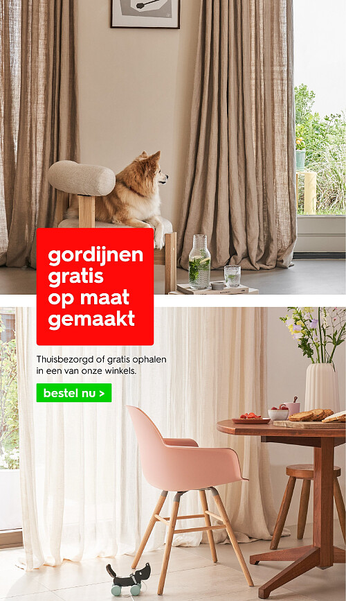 gordijnen gratis op maat gemaakt