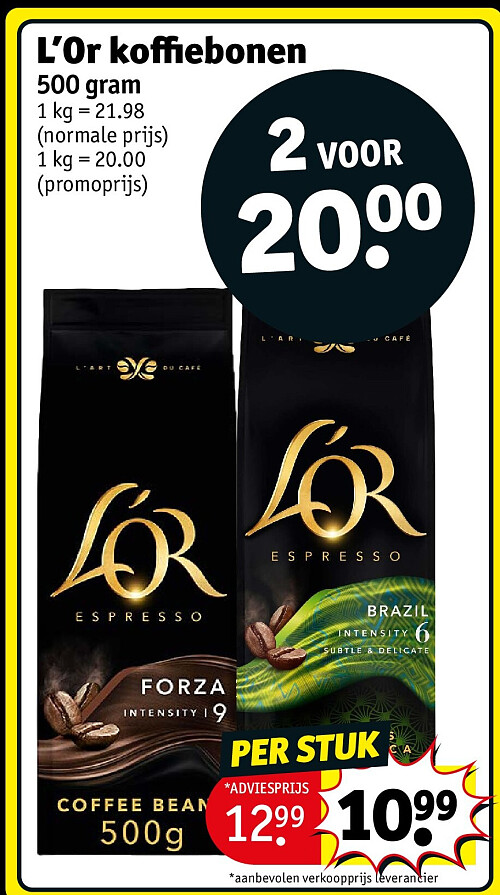 L’Or koffiebonen