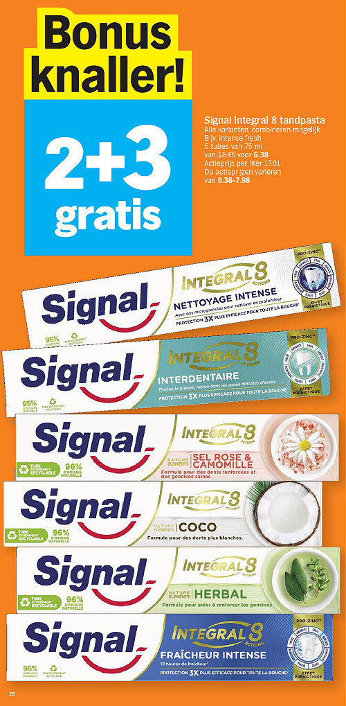 Signal Integral 8 tandpasta