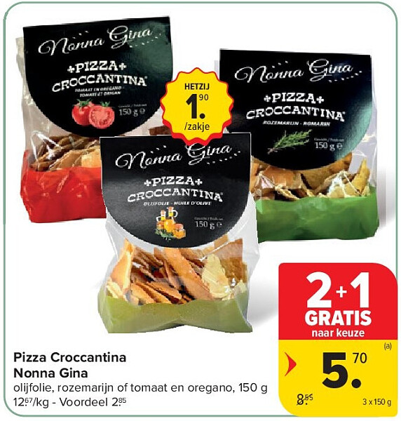 Pizza Croccantina Nonna Gina