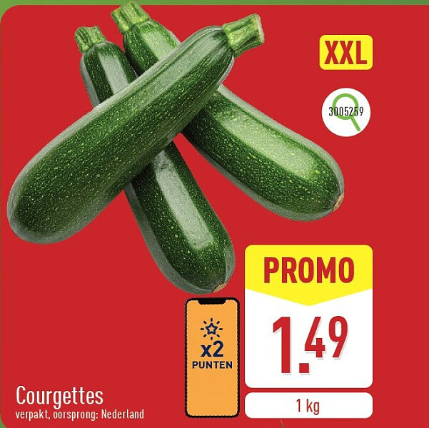 Courgettes