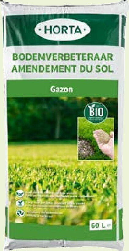 Horta amendement du sol pour gazon 60 l