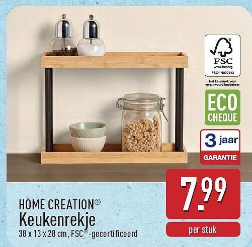 Keukenrekje