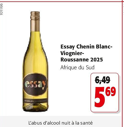 Essay Chenin BlancViognierRoussanne 2025