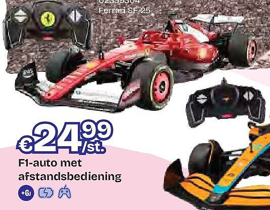 F1-auto met afstandsbediening Ferrari SF-25