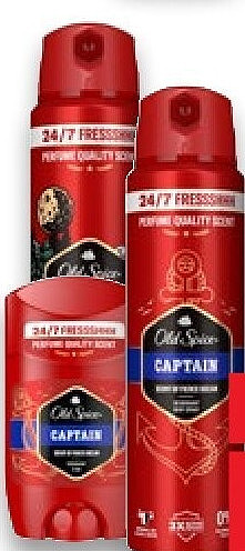 Old Spice Deospray, Deostick oder Duschgel