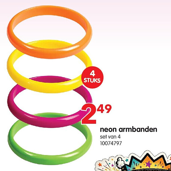neon armbanden