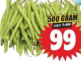 Hollandse sperziebonen