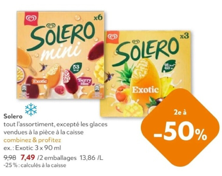 Solero Exotic 3 x 90 ml