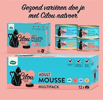 Gezond variëren doeje met Cilou natvoer