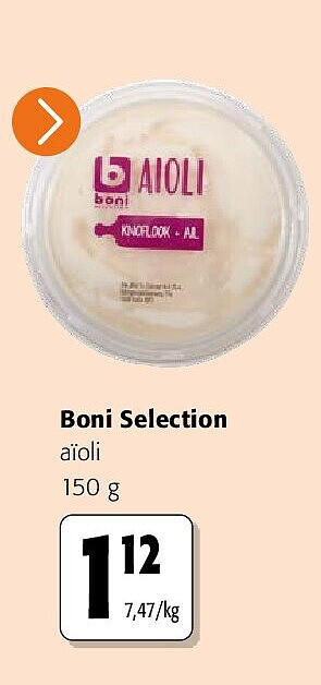 Boni Selection aïoli 150 g