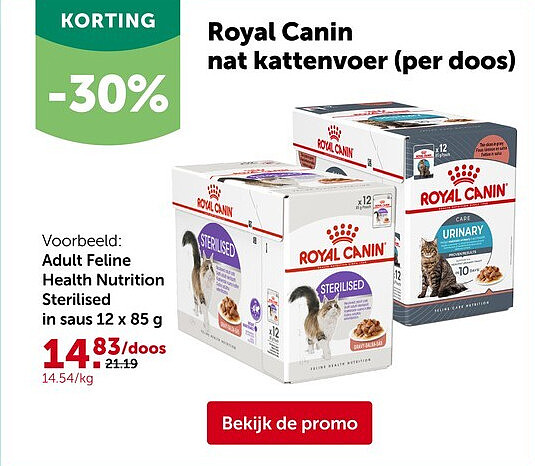Adult Feline Health Nutrition Sterilised in saus 12 x 85 g