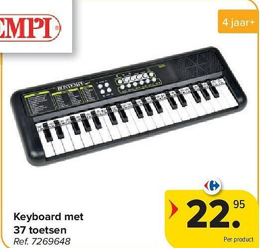Keyboard met 37 toetsen