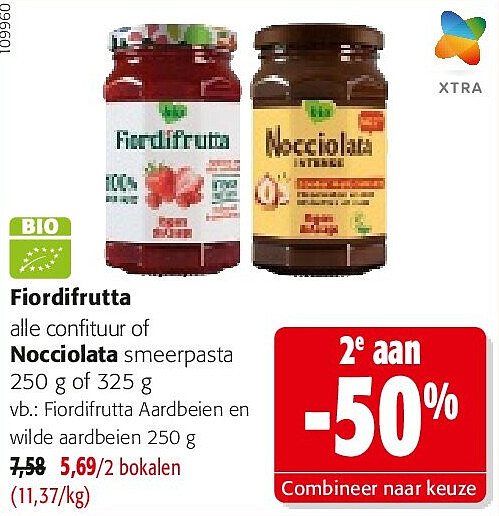 Fiordifrutta Aardbeien en wilde aardbeien 250 g