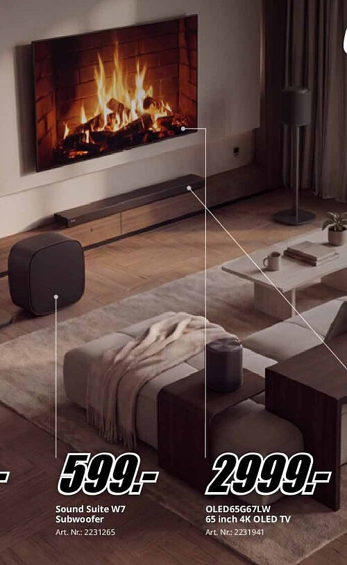 OLED65G67LW 65 inch 4K OLED TV