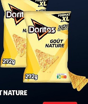 Doritos goût nature 272 g