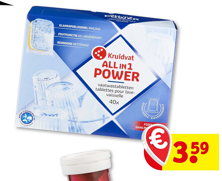 Kruidvat All in 1 Vaatwastabletten