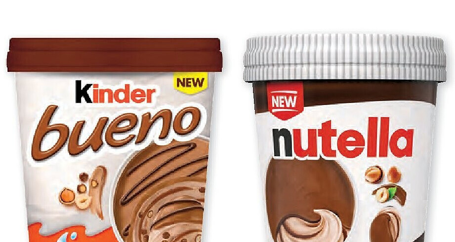 Kinder Bueno en Nutella