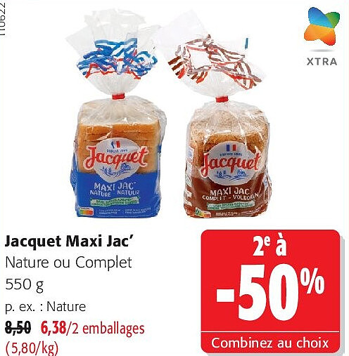 Jacquet Maxi Jac’ Nature ou Complet 550