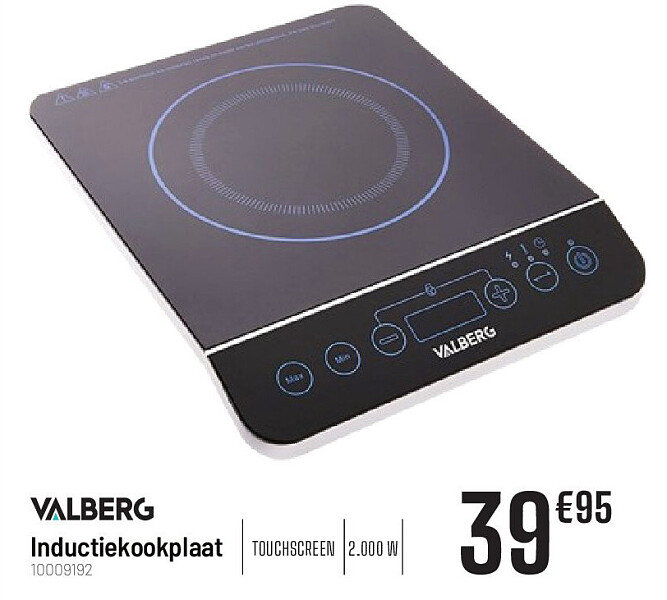 Valberg Inductiekookplaat