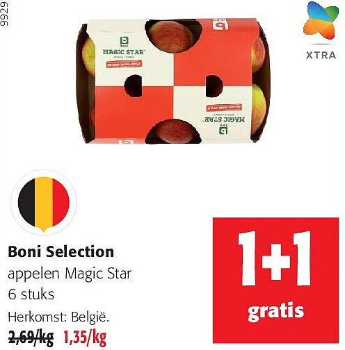 Boni Selection appelen Magic Star 6 stuks