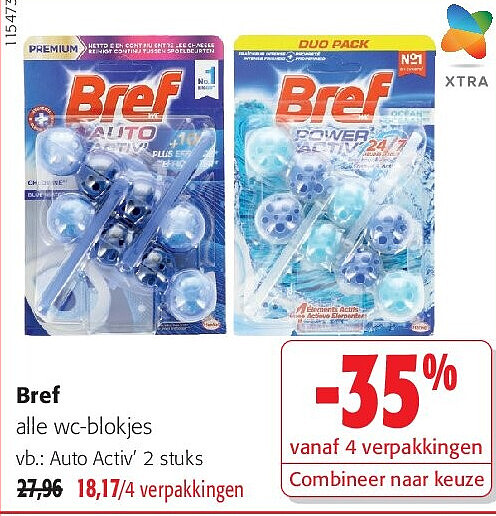 Bref alle wc-blokjes