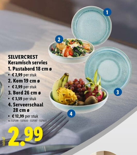 Keramisch servies