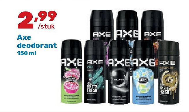 Axe deodorant 150 ml