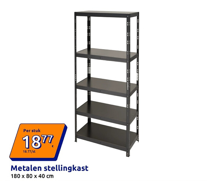 Metalen stellingkast