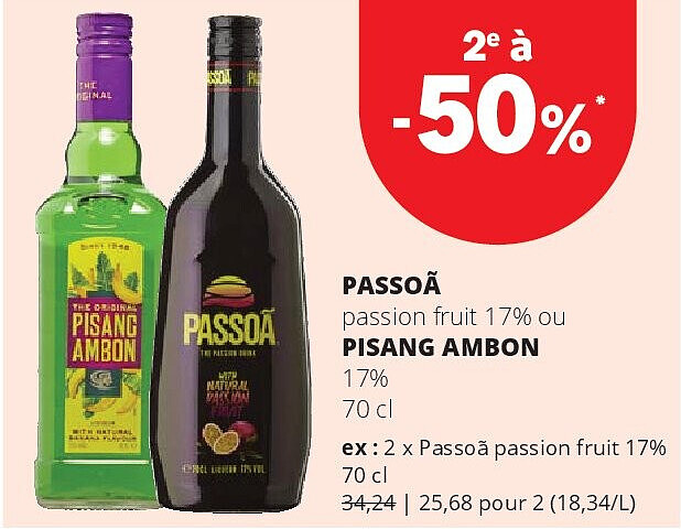 Passoã passion fruit 17% 70 cl