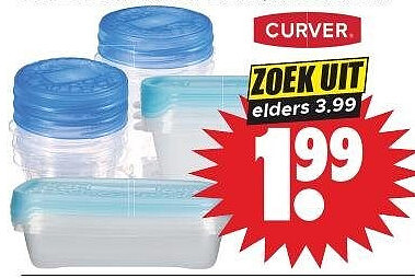 Curver vershouddozen